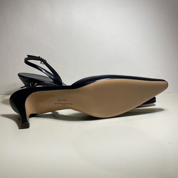 Salvatore Ferragamo Navy Pumps - Picture 4 of 5